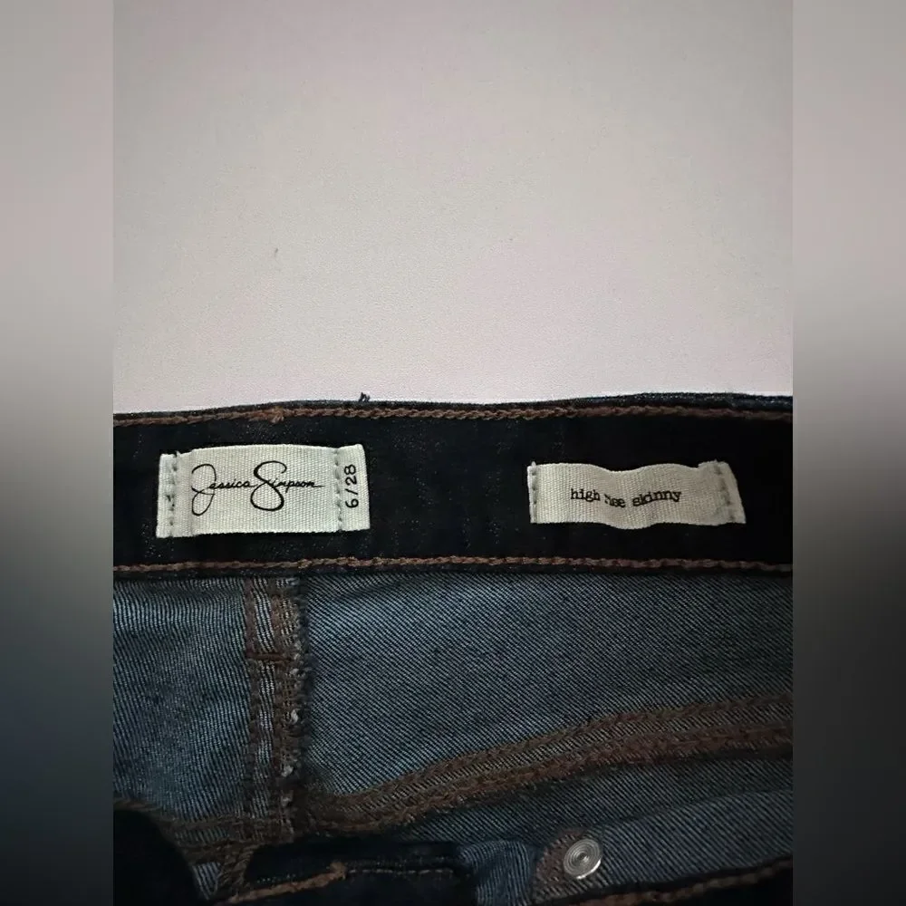 NWT Jessica Simpson High Rise Skinny 6/28 Soft Sculpt - Picture 6 of 12
